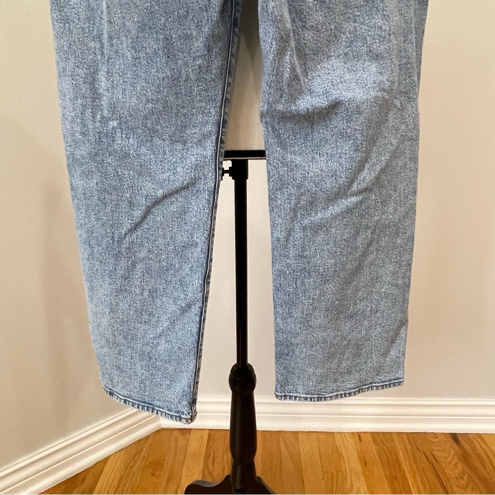 Torrid High Rise Baggy Straight leg high rise denim jeans size 14 short modest - Picture 11 of 13